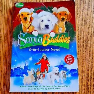 Santa Buddies 2-in-1 Junior Novel Paperback Book